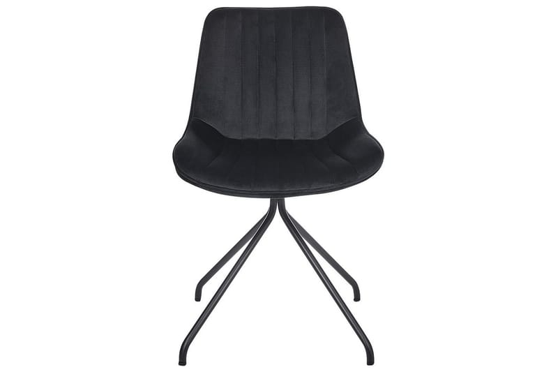 Sett med 2 spisestuestoler Navasota - Svart - Møbler - Stoler & lenestoler - Spisestuestoler & kjøkkenstoler