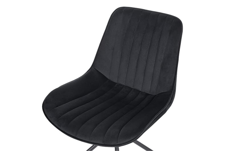 Sett med 2 spisestuestoler Navasota - Svart - Møbler - Stoler & lenestoler - Spisestuestoler & kjøkkenstoler