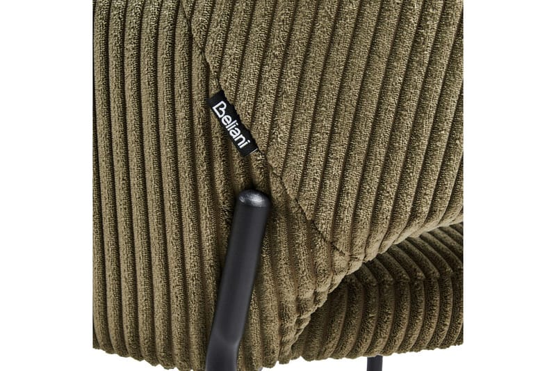 Sett med 2 spisestuestoler Raton - Grønn, svart - Møbler - Stoler & lenestoler - Spisestuestoler & kjøkkenstoler