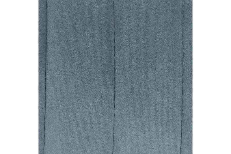 Sett med 2 spisestuestoler Sanilac - Lyseblå, Svart - Møbler - Stoler & lenestoler - Spisestuestoler & kjøkkenstoler