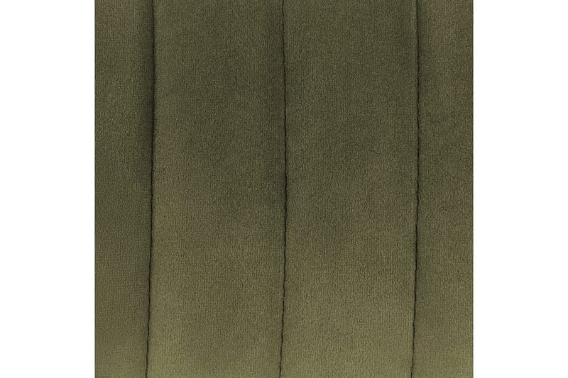 Sett med 2 spisestuestoler Sanilac - Olivengrønn, Svart - Møbler - Stoler & lenestoler - Spisestuestoler & kjøkkenstoler