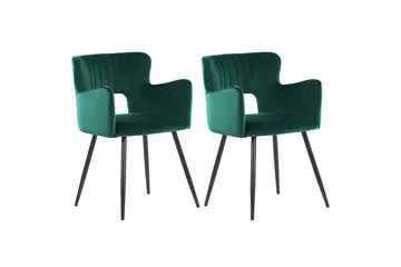 Sett med 2 spisestuestoler Sanilac