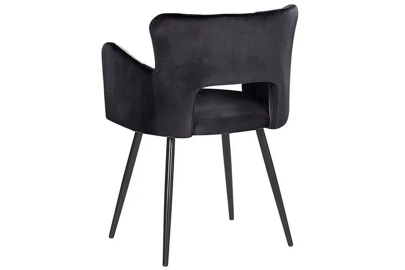 Sett med 2 spisestuestoler Sanilac - Svart - Møbler - Stoler & lenestoler - Spisestuestoler & kjøkkenstoler