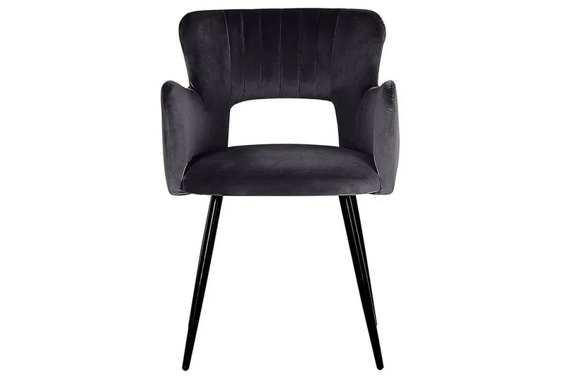 Sett med 2 spisestuestoler Sanilac - Svart - Møbler - Stoler & lenestoler - Spisestuestoler & kjøkkenstoler