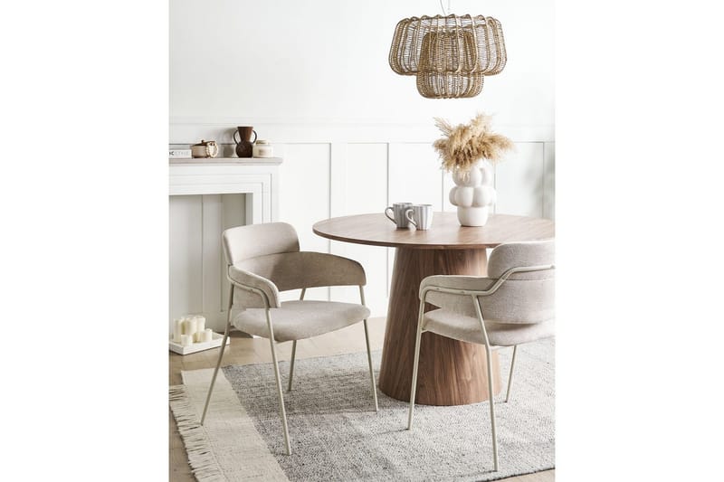 Sett med 2 spisestuestoler Paonia - Møbler - Stoler & lenestoler - Spisestuestoler & kjøkkenstoler
