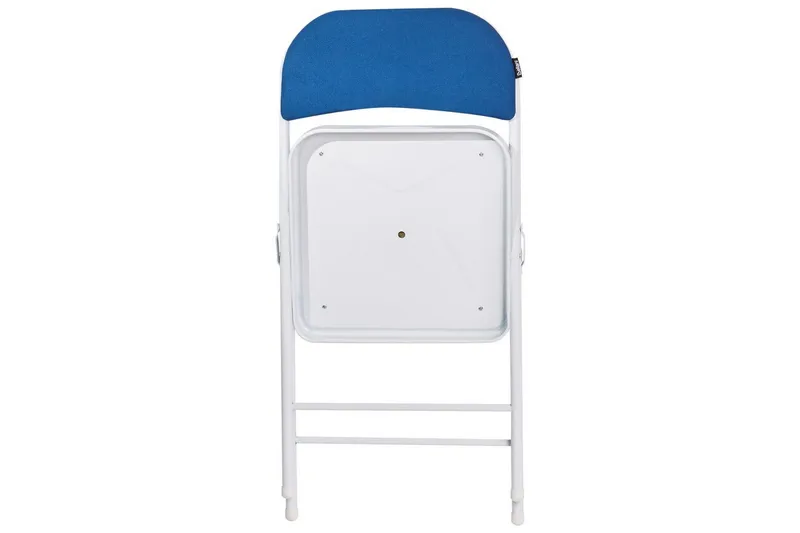 Sett med 4 klappstoler Sparks - Blå, Hvit - Møbler - Stoler & lenestoler - Klappstol & stablingsbare stoler
