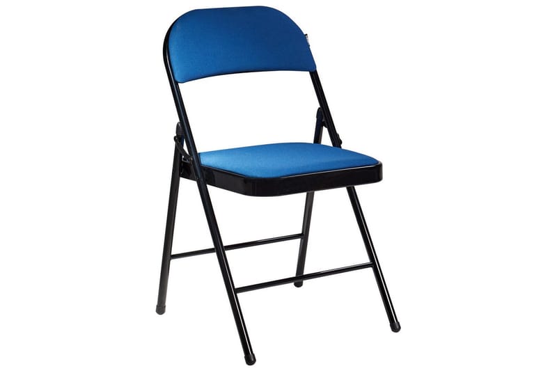 Sett med 4 klappstoler Sparks - Blå, Svart - Møbler - Stoler & lenestoler - Klappstol & stablingsbare stoler