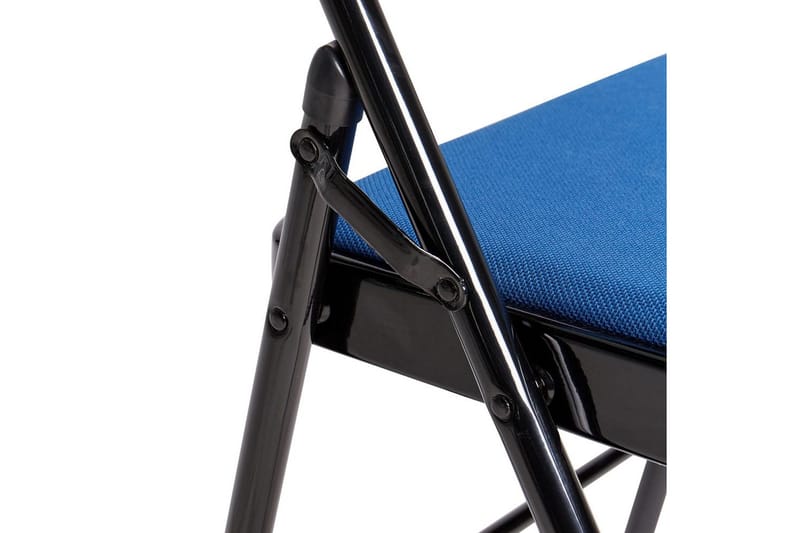Sett med 4 klappstoler Sparks - Blå, Svart - Møbler - Stoler & lenestoler - Klappstol & stablingsbare stoler