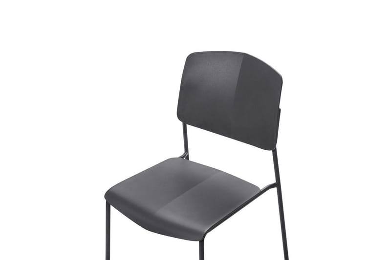 Sett med 4 spisestoler Astoria - Svart - Møbler - Stoler & lenestoler - Spisestuestoler & kjøkkenstoler