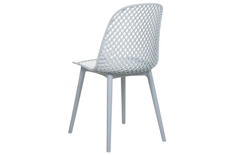 Sett med 4 spisestoler Emory - Blå - Møbler - Stoler & lenestoler - Spisestuestoler & kjøkkenstoler