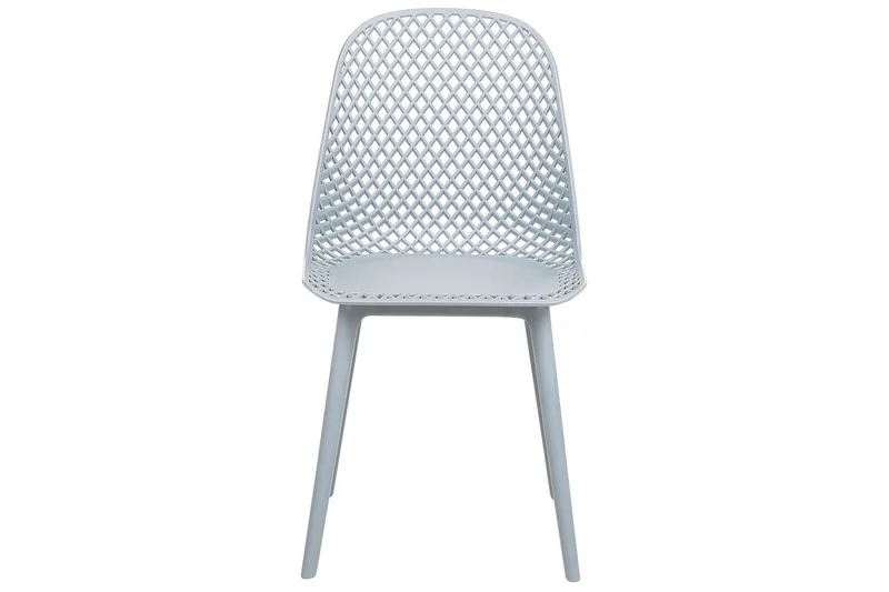 Sett med 4 spisestoler Emory - Blå - Møbler - Stoler & lenestoler - Spisestuestoler & kjøkkenstoler