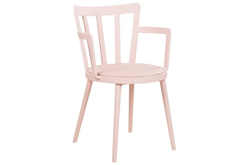 Sett med 4 spisestoler Morill - Rosa - Møbler - Stoler & lenestoler - Spisestuestoler & kjøkkenstoler
