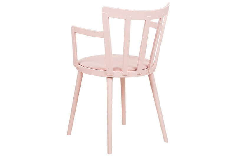 Sett med 4 spisestoler Morill - Rosa - Møbler - Stoler & lenestoler - Spisestuestoler & kjøkkenstoler