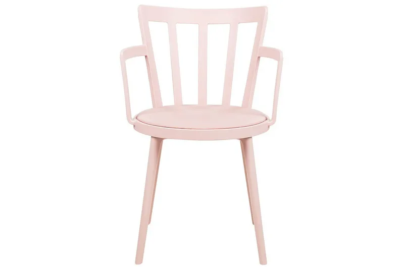 Sett med 4 spisestoler Morill - Rosa - Møbler - Stoler & lenestoler - Spisestuestoler & kjøkkenstoler