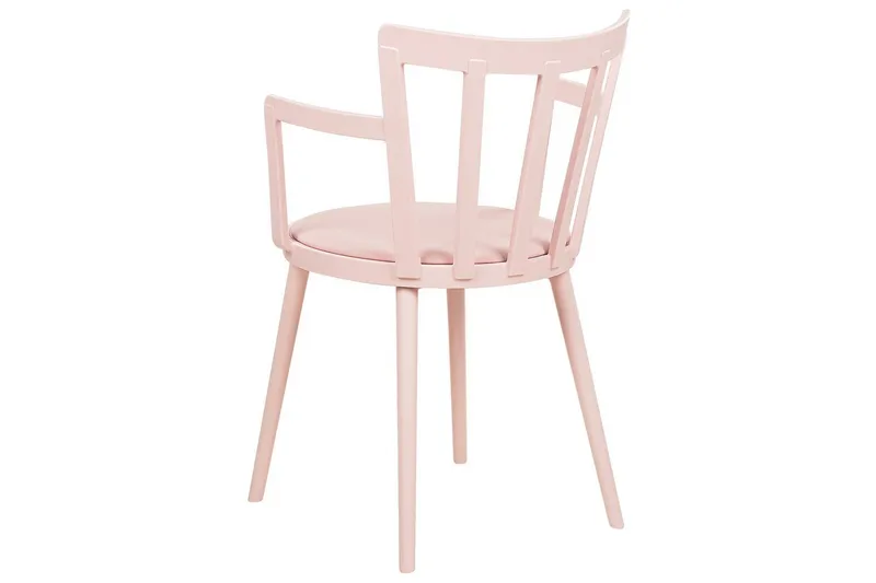 Sett med 4 spisestoler Morill - Rosa - Møbler - Stoler & lenestoler - Spisestuestoler & kjøkkenstoler