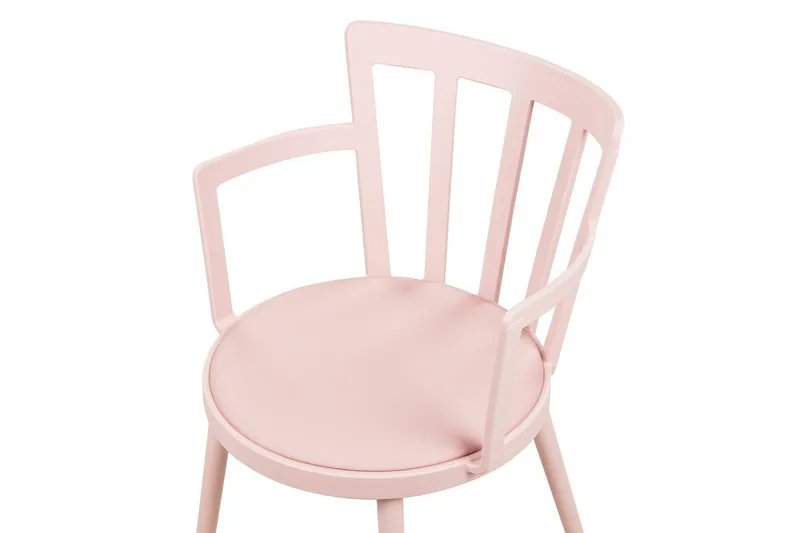 Sett med 4 spisestoler Morill - Rosa - Møbler - Stoler & lenestoler - Spisestuestoler & kjøkkenstoler