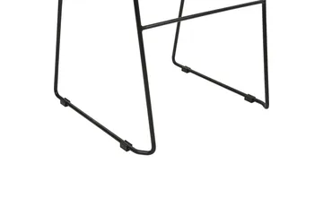 Sett med 4 spisestoler Panora - Beige, svart - Møbler - Stoler & lenestoler - Spisestuestoler & kjøkkenstoler