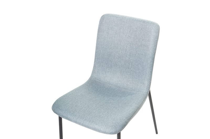 Sett med 4 spisestuestoler Glendive - Blå, Svart - Møbler - Stoler & lenestoler - Spisestuestoler & kjøkkenstoler