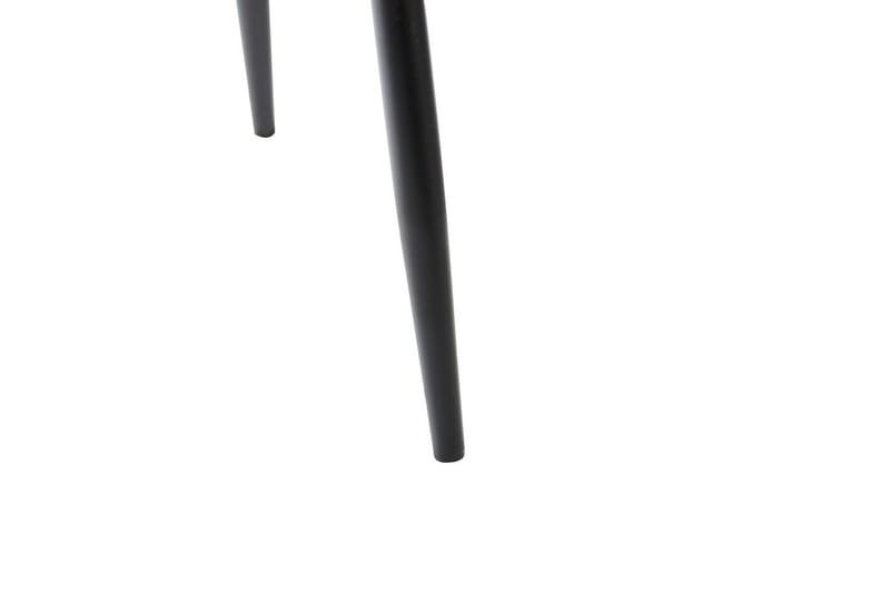 Sett med 4 spisestuestoler Havre - Svart - Møbler - Stoler & lenestoler - Spisestuestoler & kjøkkenstoler