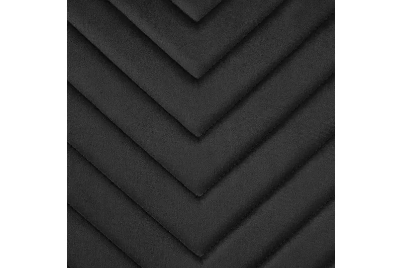 Sett med 4 spisestuestoler Havre - Svart - Møbler - Stoler & lenestoler - Spisestuestoler & kjøkkenstoler