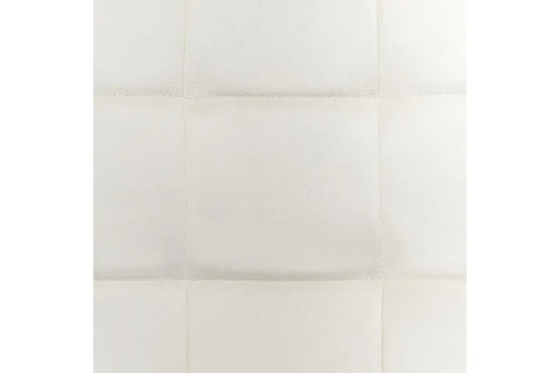 Sett med 4 spisestuestoler Powell - Hvit, Svart - Møbler - Stoler & lenestoler - Spisestuestoler & kjøkkenstoler