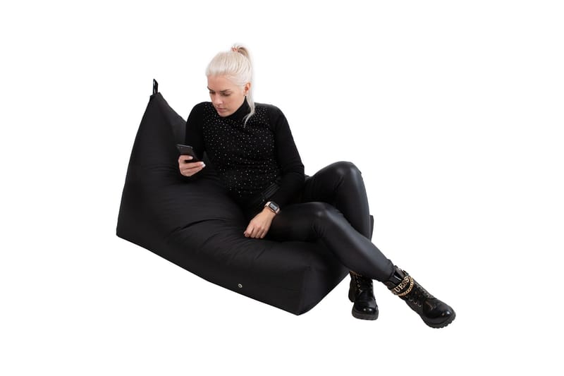 Mr. Big Sittesekk 130x80x20/70 cm Svart - Møbler - Stoler & lenestoler - Sittesekk & sakkosekk