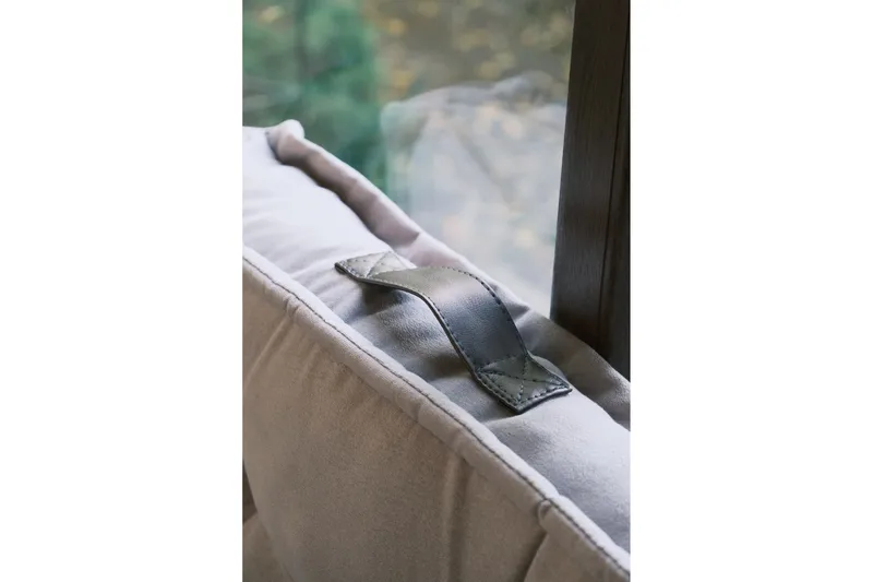 Rambarose Sittepuff 60 cm - Grå - Møbler - Stoler & lenestoler - Sittesekk & sakkosekk