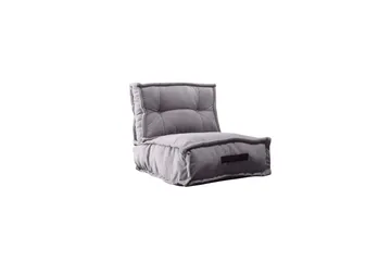 Rambarose Sittepuff 60 cm - Grå - Møbler - Stoler & lenestoler - Sittesekk & sakkosekk