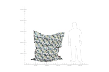 Sittsäck Beliani Fuzzy Beige, brun, 140x180x20 cm Multicolored||White||blue||Green||Grey - Møbler - Stoler & lenestoler - Sittesekk & sakkosekk