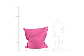 Sittsäck Beliani Fuzzy Beige, brun, 140x180x20 cm Pink - Møbler - Stoler & lenestoler - Sittesekk & sakkosekk