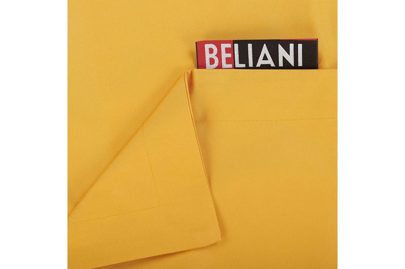 Sittsäck Beliani Fuzzy Blå, 180x230x20 cm Yellow - Møbler - Stoler & lenestoler - Sittesekk & sakkosekk