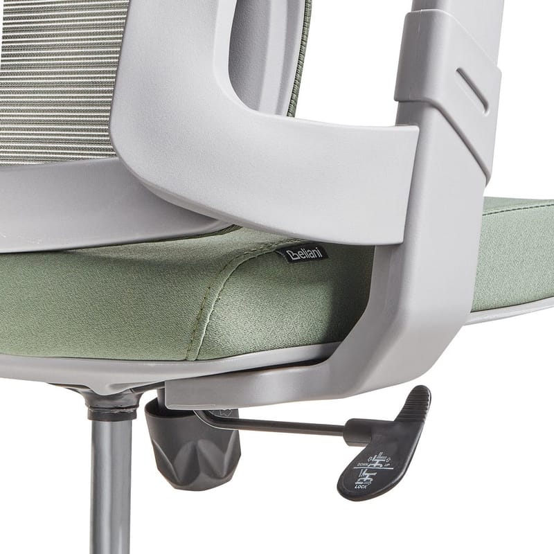 Skrivebordsstol Bard - Grønn, grå - Møbler - Stoler & lenestoler - Kontorstol & skrivebordsstol