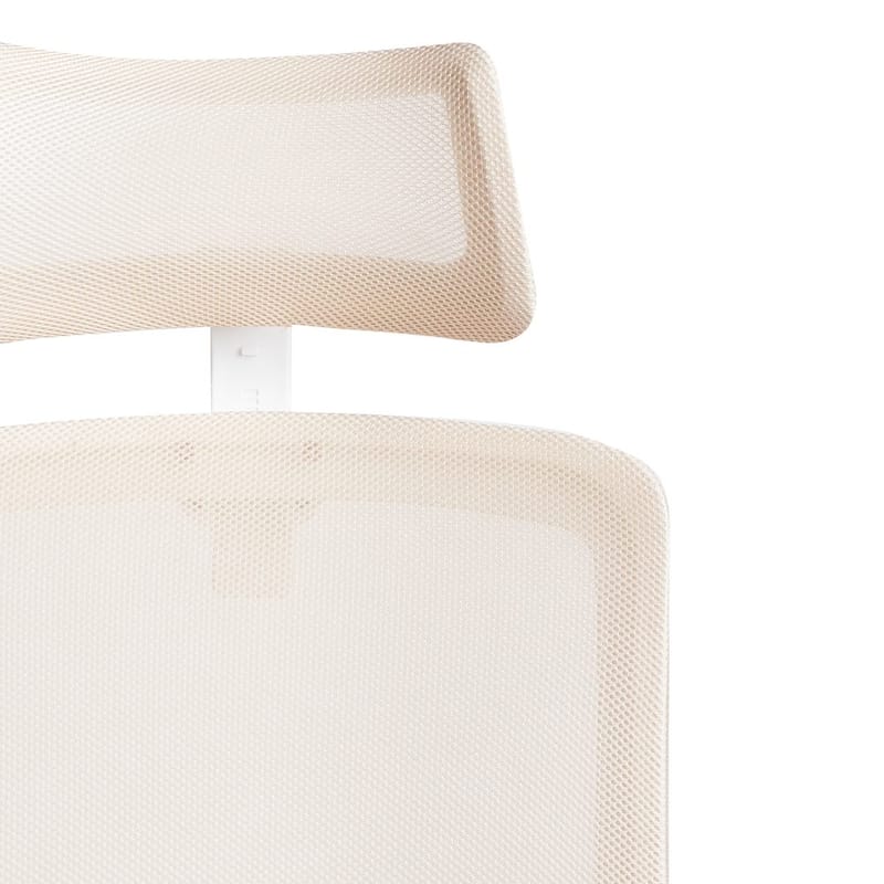 Skrivebordsstol Monarch - Beige, hvit - Møbler - Stoler & lenestoler - Kontorstol & skrivebordsstol