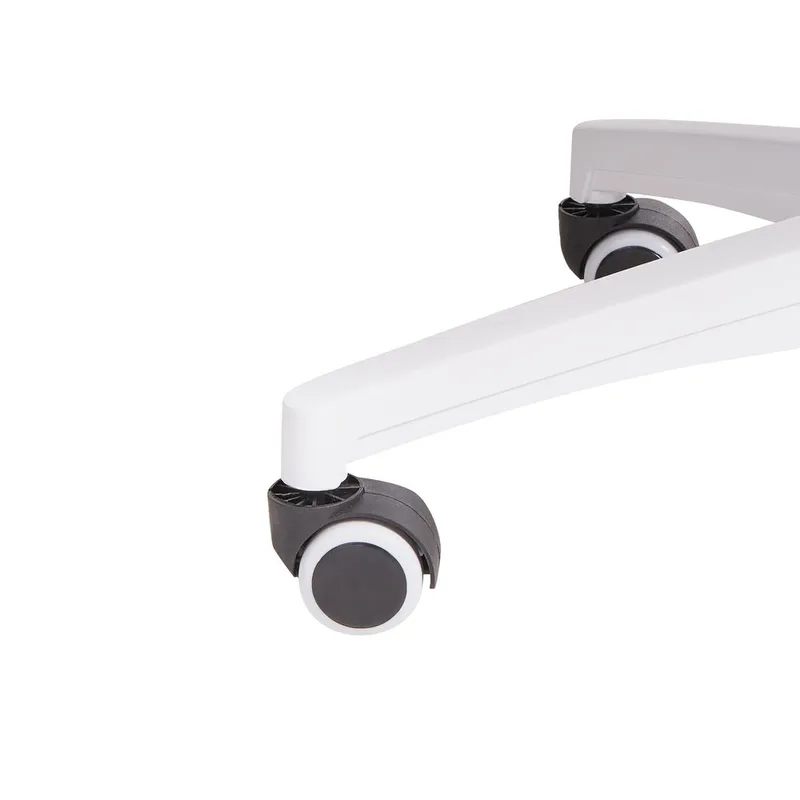 Skrivebordsstol Monarch - Grå, Hvit - Møbler - Stoler & lenestoler - Kontorstol & skrivebordsstol