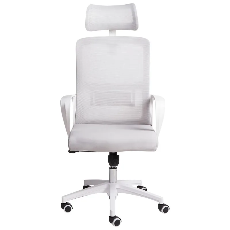 Skrivebordsstol Monarch - Grå, Hvit - Møbler - Stoler & lenestoler - Kontorstol & skrivebordsstol