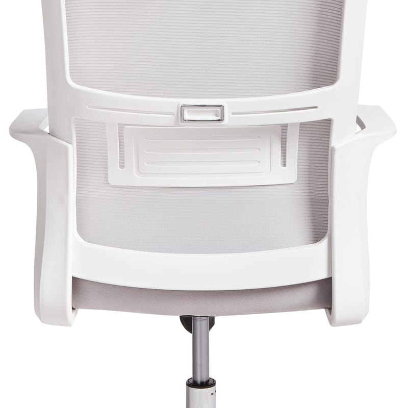 Skrivebordsstol Monarch - Grå, Hvit - Møbler - Stoler & lenestoler - Kontorstol & skrivebordsstol