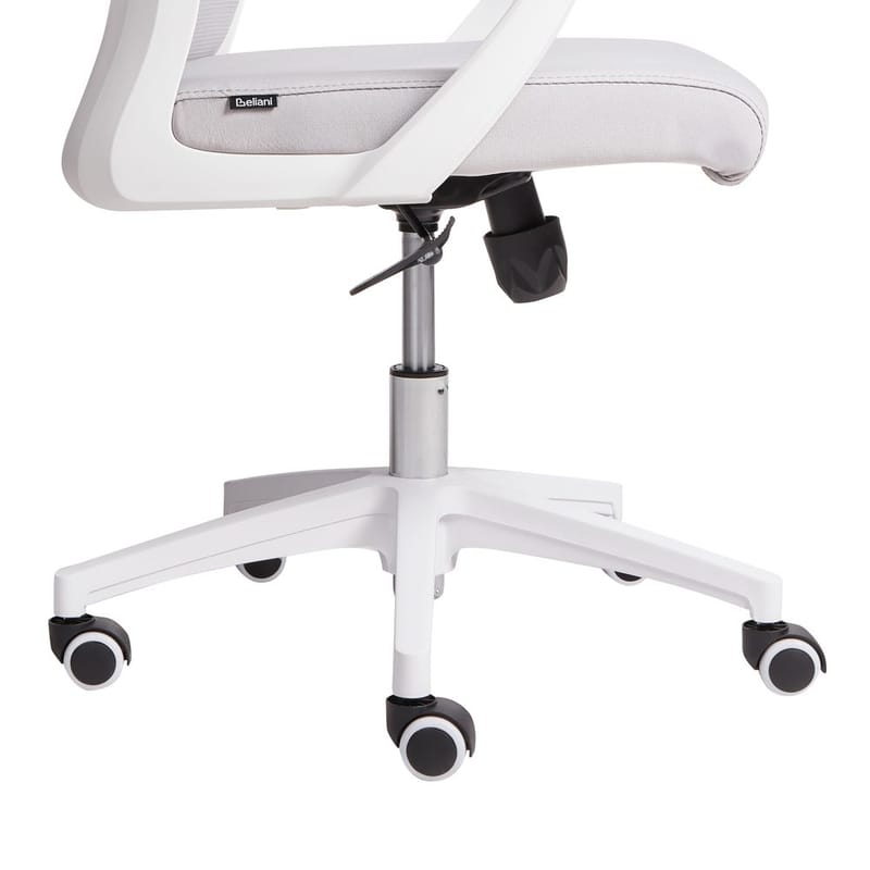 Skrivebordsstol Monarch - Grå, Hvit - Møbler - Stoler & lenestoler - Kontorstol & skrivebordsstol