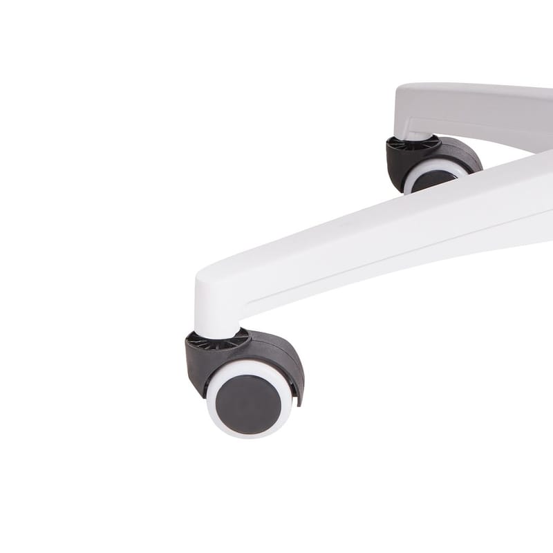 Skrivebordsstol Monarch - Grå, Hvit - Møbler - Stoler & lenestoler - Kontorstol & skrivebordsstol