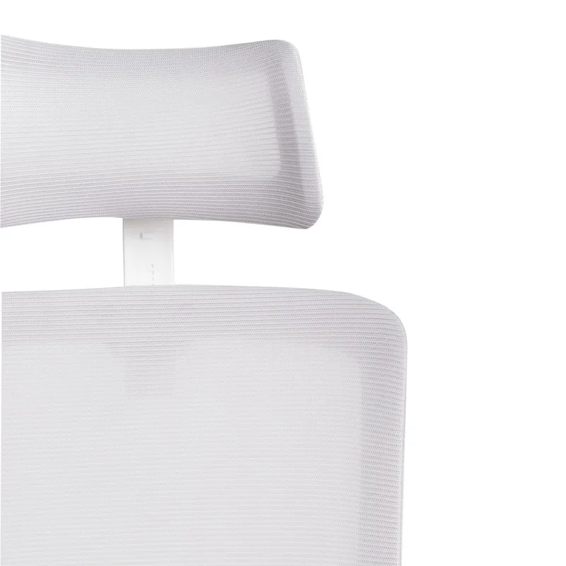 Skrivebordsstol Monarch - Grå, Hvit - Møbler - Stoler & lenestoler - Kontorstol & skrivebordsstol