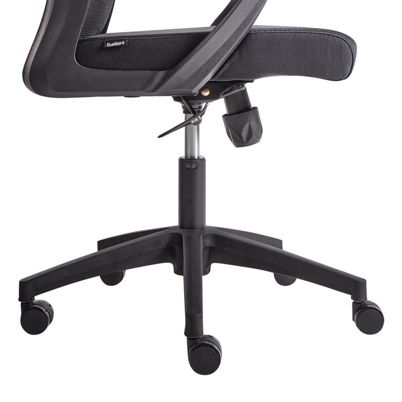 Skrivebordsstol Monarch - Svart, Hvit - Møbler - Stoler & lenestoler - Kontorstol & skrivebordsstol