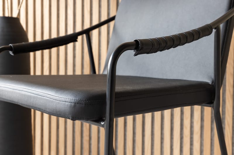 Lenestoler (med armlener) Venture Home Tvist barkrakk Svart - Møbler - Stoler & lenestoler