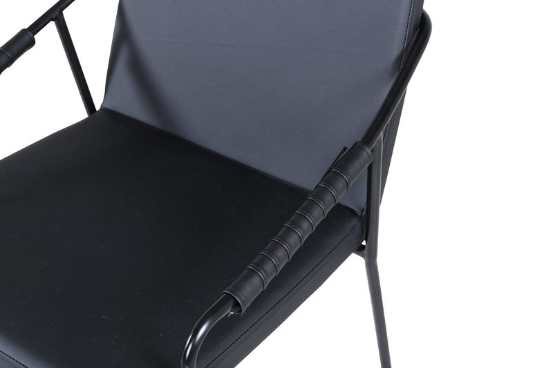 Lenestoler (med armlener) Venture Home Tvist barkrakk Svart - Møbler - Stoler & lenestoler