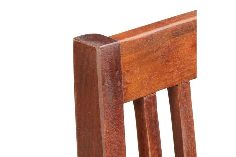 Spisestoler 2 stk heltre mango - Møbler - Stoler & lenestoler