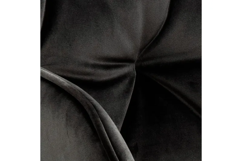 Zabinka Karmstol VIC-stoff - Brun/Matt Svart - Møbler - Stoler & lenestoler