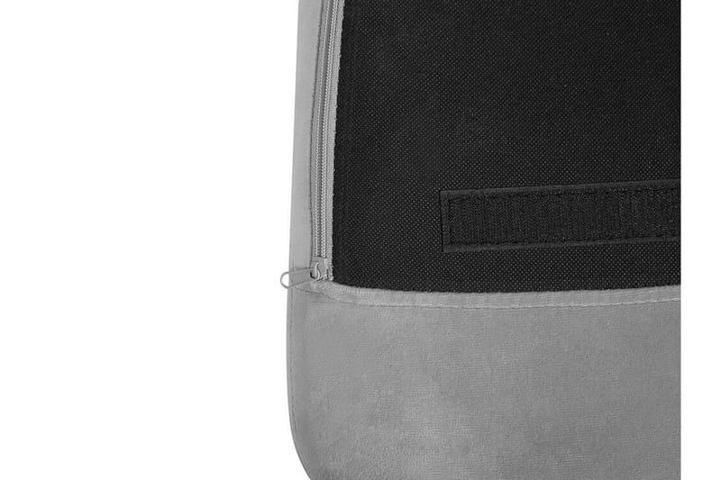 Freeburger Gyngestol Fløyel - Grå - Møbler - Stoler & lenestoler - Gyngestoler