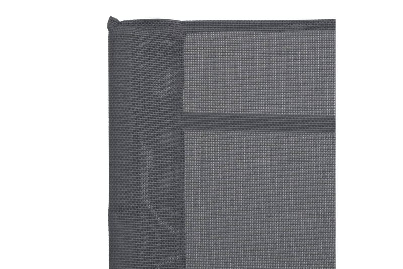 Gyngestol grå 95x54x85 cm textilene - Grå - Gyngestoler