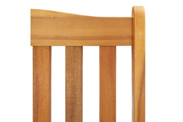 Gyngestol heltre akasie - Brun - Møbler - Stoler & lenestoler - Gyngestoler
