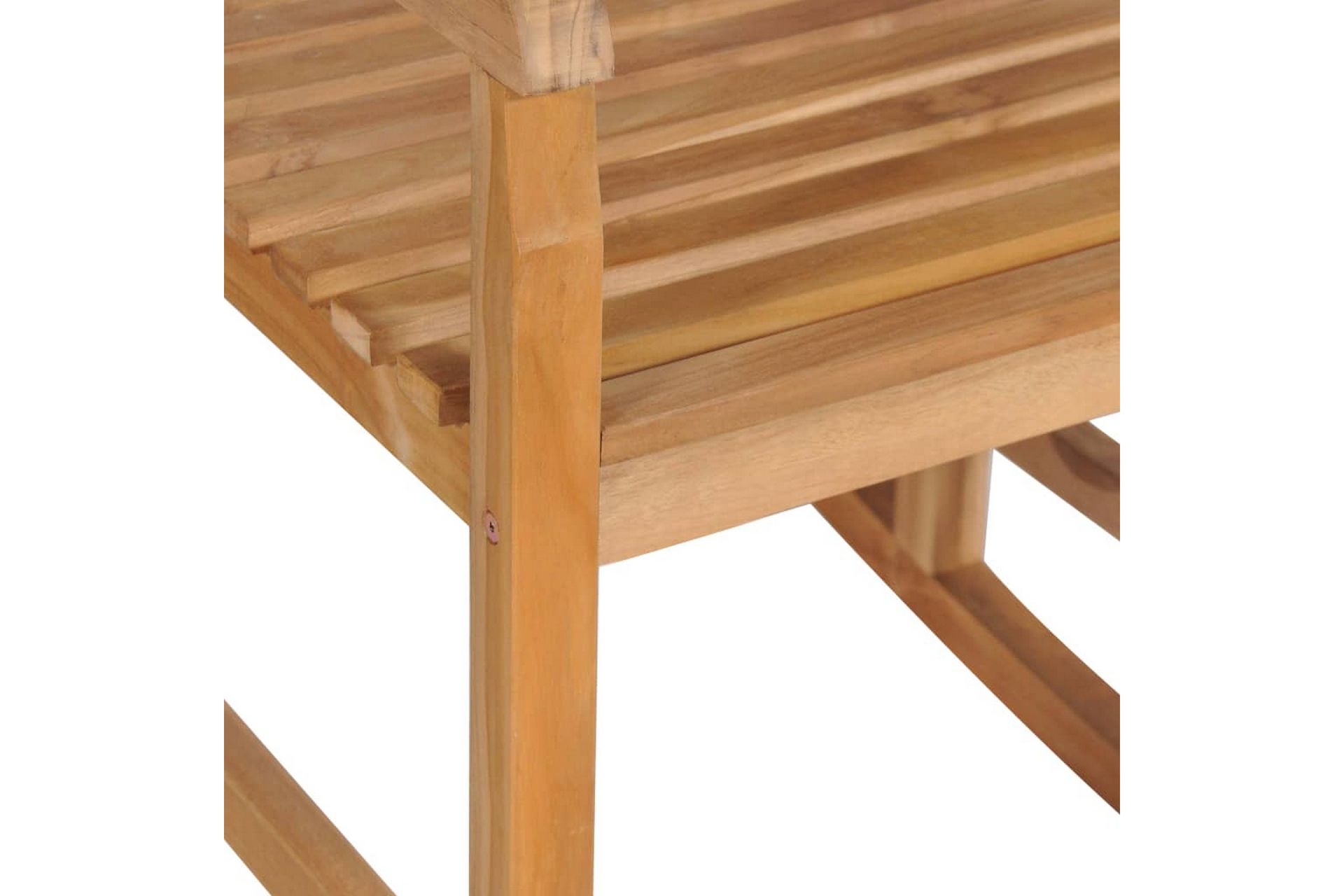 Gyngestol heltre teak - Møbler - Stoler & lenestoler - Gyngestoler