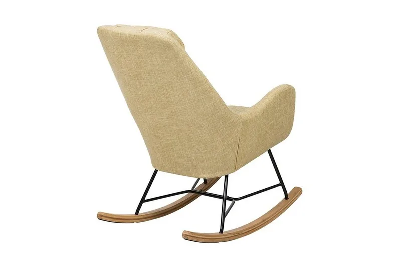 Harnos Gyngestol - Gul - Møbler - Stoler & lenestoler - Gyngestoler