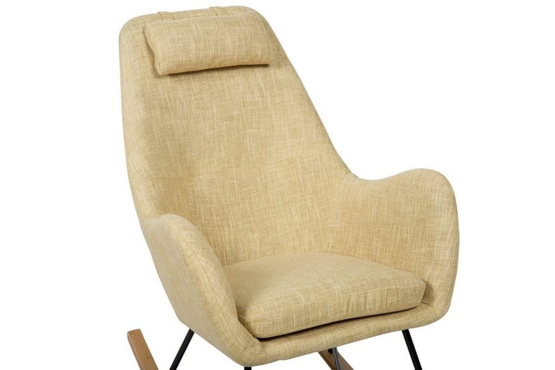 Harnos Gyngestol - Gul - Møbler - Stoler & lenestoler - Gyngestoler